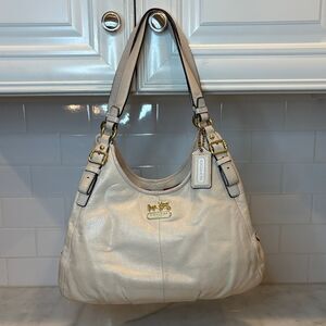 Coach Bag Purse Handbag Leather Pocketbook Maggie Madison Hobo Shoulder Bag